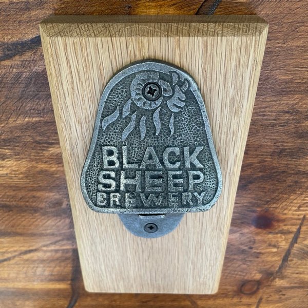black sheep brewery bottle opener