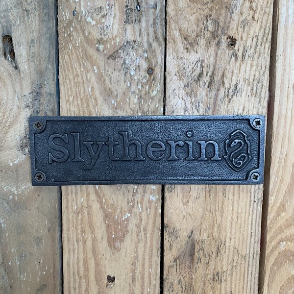 slytherin plaque
