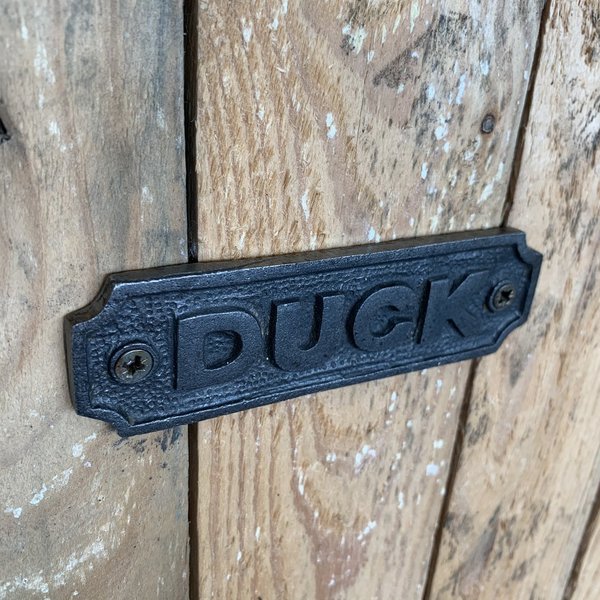 duck plaque