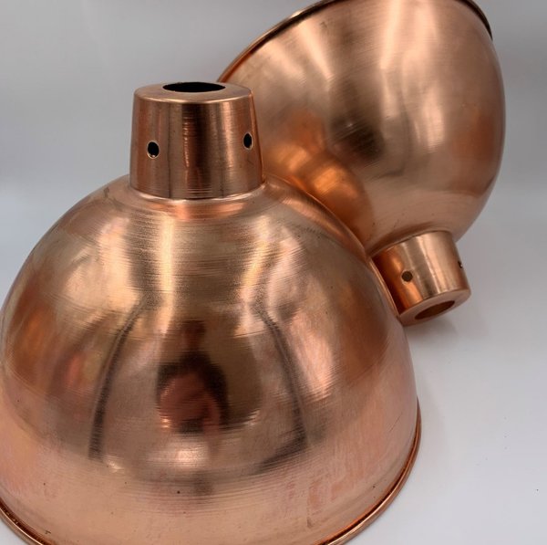 10" Polished Copper Shade