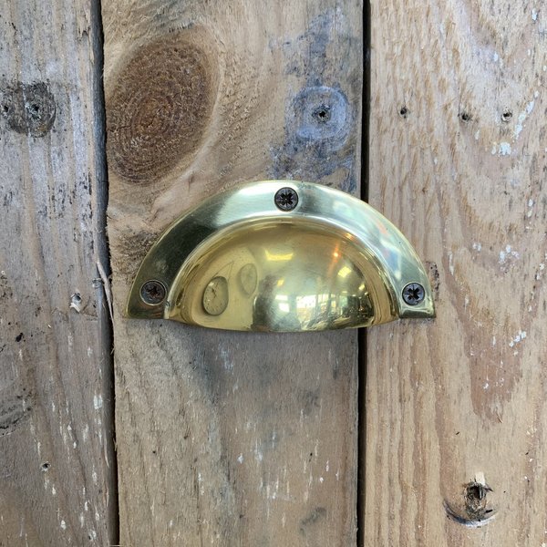 plain brass cup handle