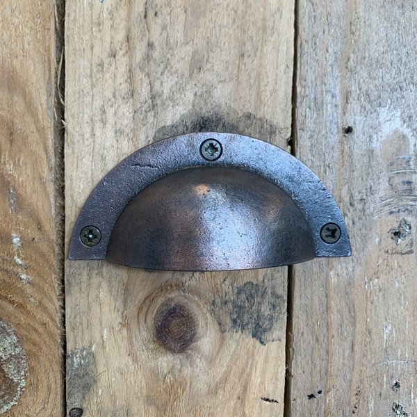 antique copper plain cup handle
