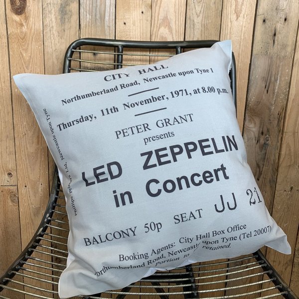 Led Zeppelin cushion