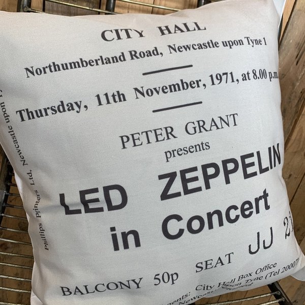 Led Zeppelin cushion