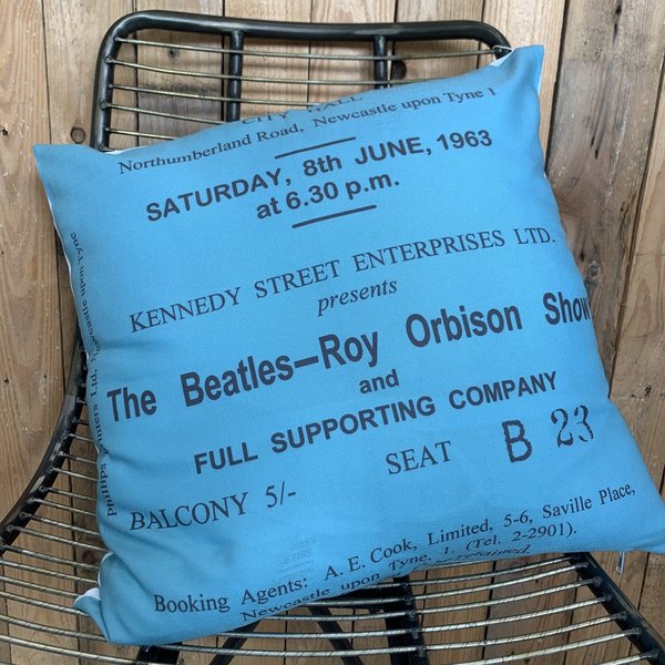 The Beatles & Roy Orbison show cushion