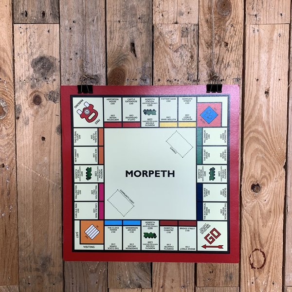 Morpeth Places Monopoly Print