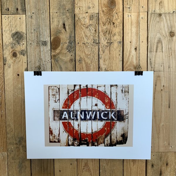 Alnwick Underground Print