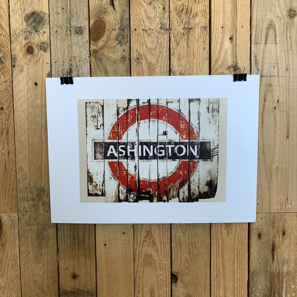 Ashington Underground Print