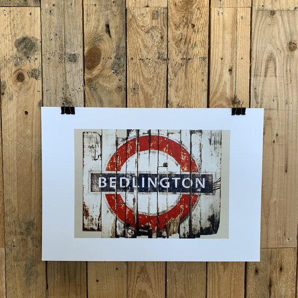Bedlington Underground Print