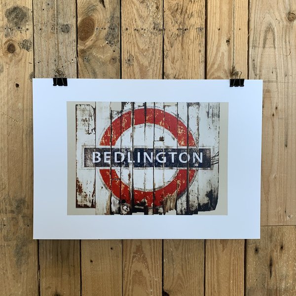 Bedlington Underground Print