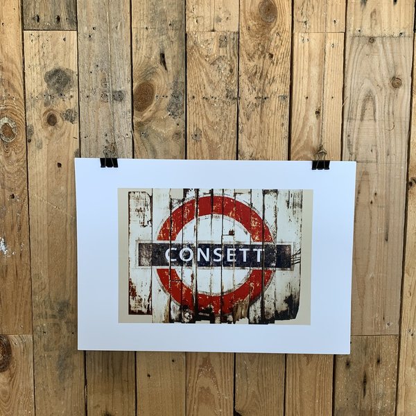 Consett Underground Print