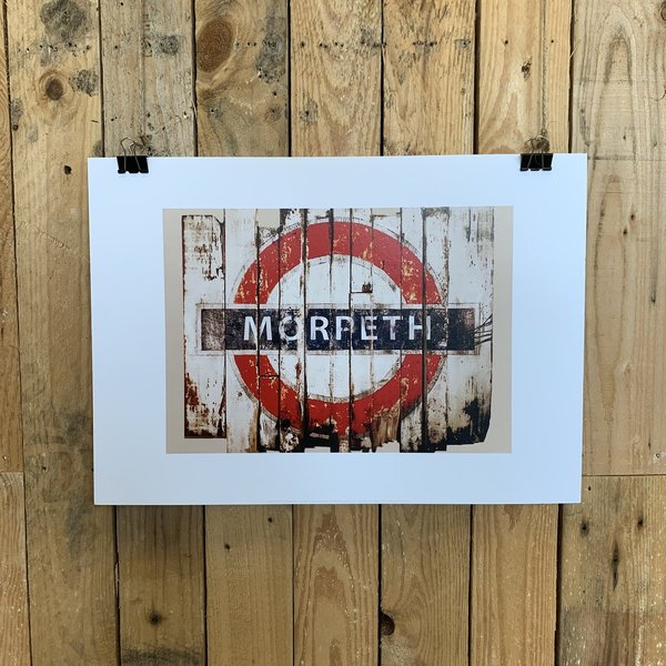 Morpeth Underground Print