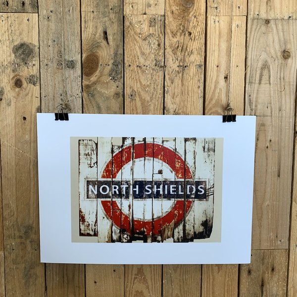 North Shields Underground Print