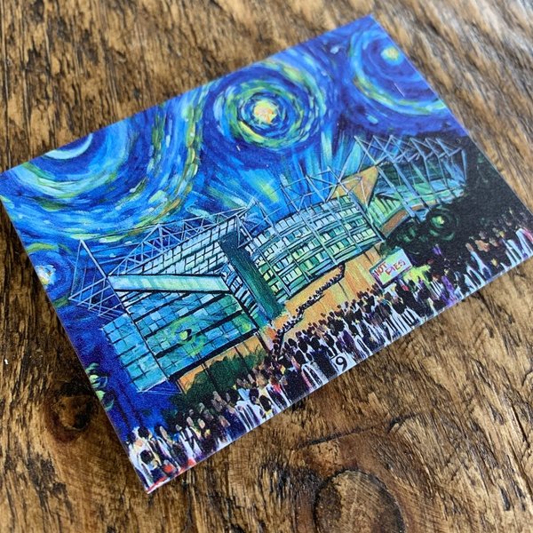 Starry St James' Park Van Gogh Style