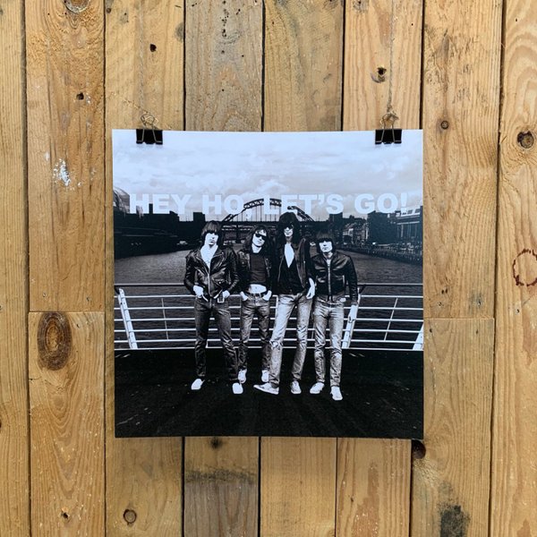 The Ramones on the Tyne Print