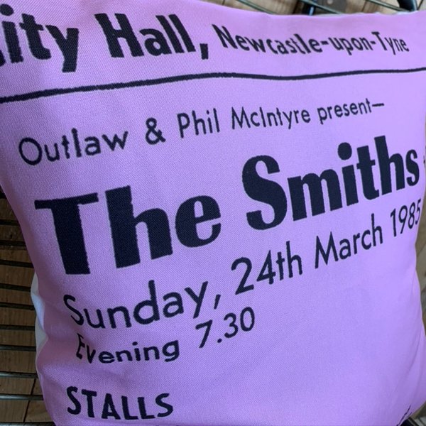 The Smiths cushion