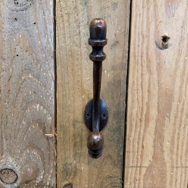 Antique copper Acorn hook