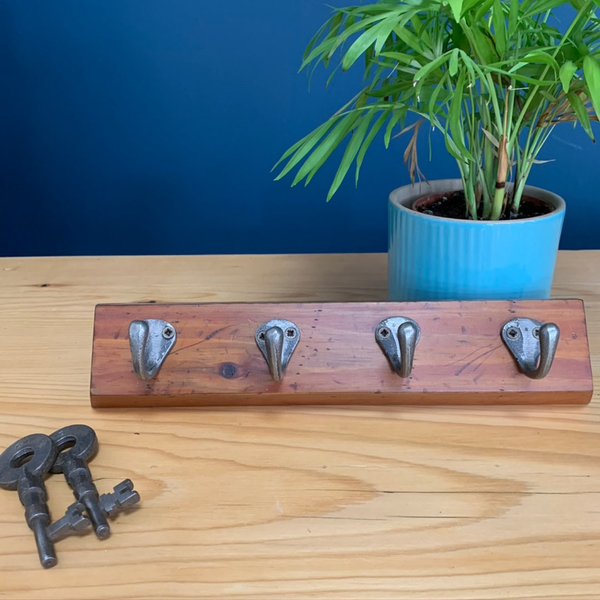 Stained pine Key holder