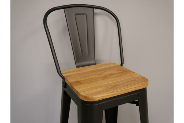 Powder coated stool