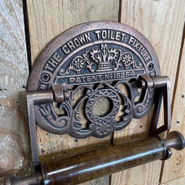 antique copper the crown toilet fixture